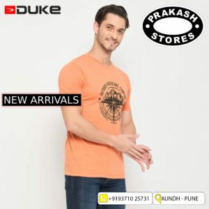 Duke Stardust Men Half Sleeve Cotton T-shirt - Image 10