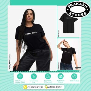 Pamilano Round Neck Graphic Tee